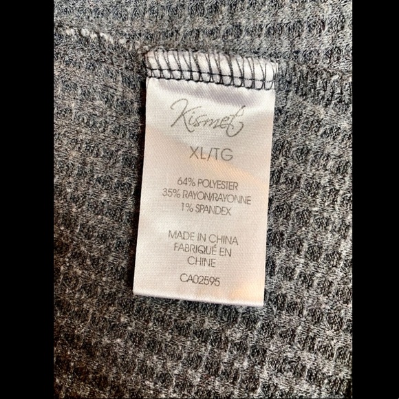 Kismet long sleeve hooded cardigan with pockets, size XL, colour Grey - Picture 6 of 6